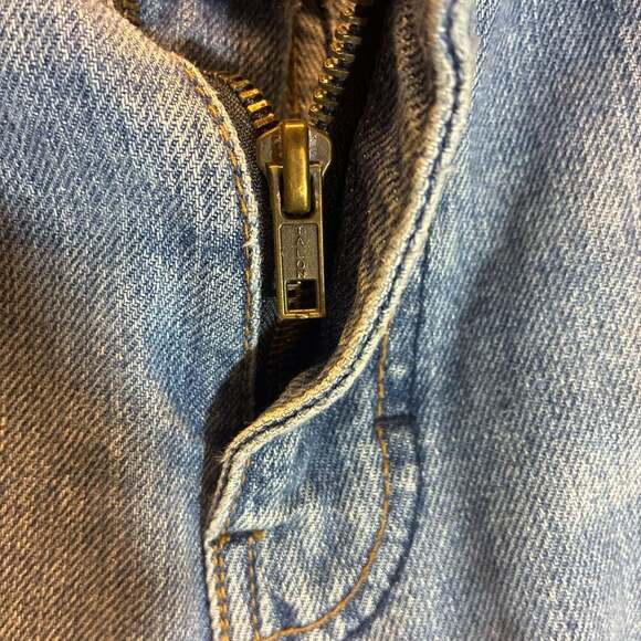 American Rag Denim Jeans Mens 34x32 DouglasStraight Fit Light Blue Wash Y2K - Picture 10 of 11